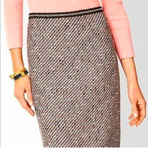 Talbots OMBRE TWEED PENCIL SKIRT